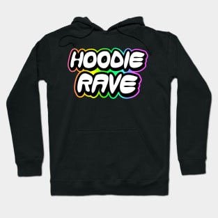 Hoodie Rave Rainbow Outline Hoodie